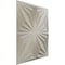 Ekena Millwork 19 5/8in. W x 19 5/8in. H Asher EnduraWall Decorative 3D Wall Panel Covers 2.67 Sq. Ft. WP20X20AHGBW - alternate 6